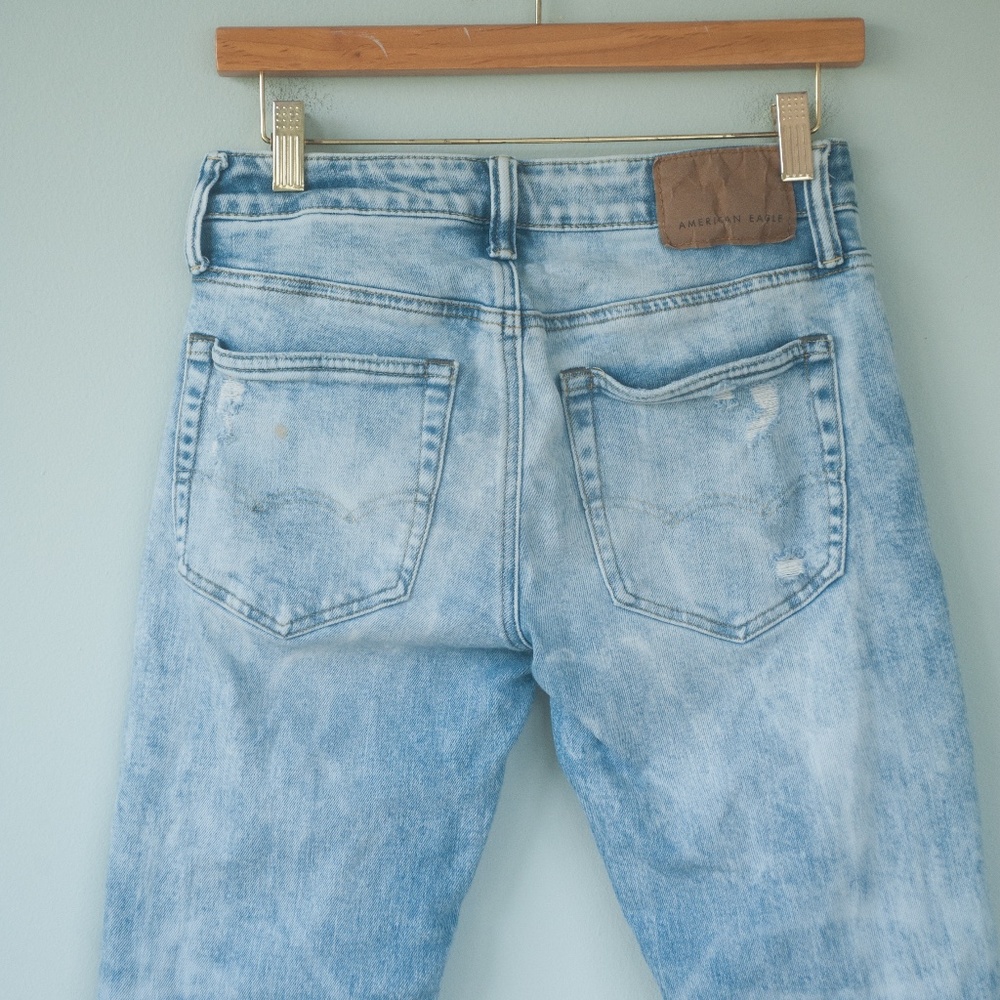 American Eagle Airflex+ Skinny Distressed Jeans - Picture 11 of 11